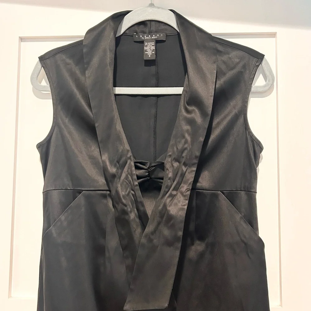 Laundry By Shelli Segal Satin Mini Dress - Picture 3 of 6